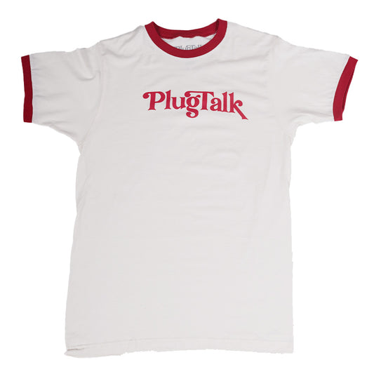 Plug Talk Ringer Tee